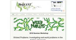 Desktop Screenshot of bioquest.org